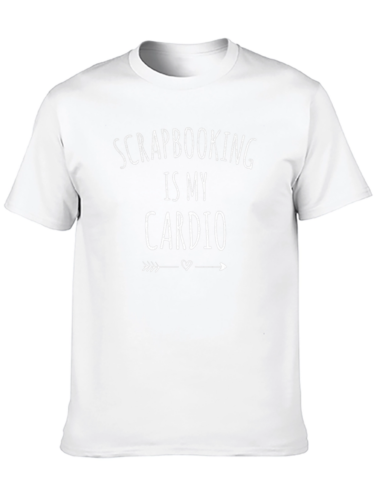 Scrapbooking is My Cardio Graphic Tee
