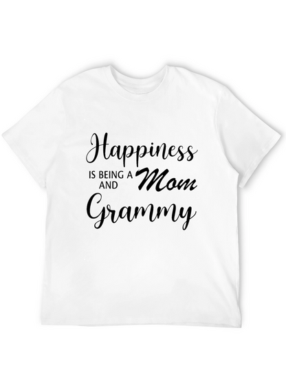 Happiness is Being a Mom and Grammy T-Shirt
