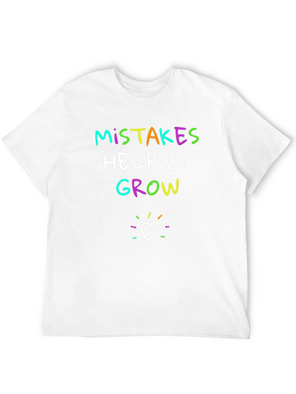 Mistakes Help Us Grow Graphic Tee