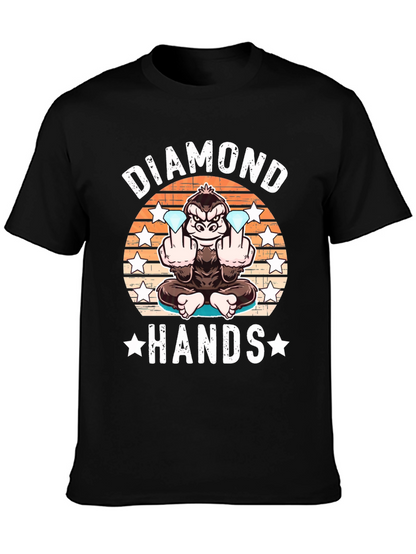 Diamond Hands Gorilla Graphic Tee