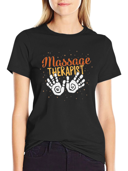 Massage Therapist Graphic T-Shirt