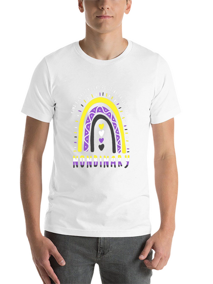 Nonbinary Pride Rainbow T-Shirt