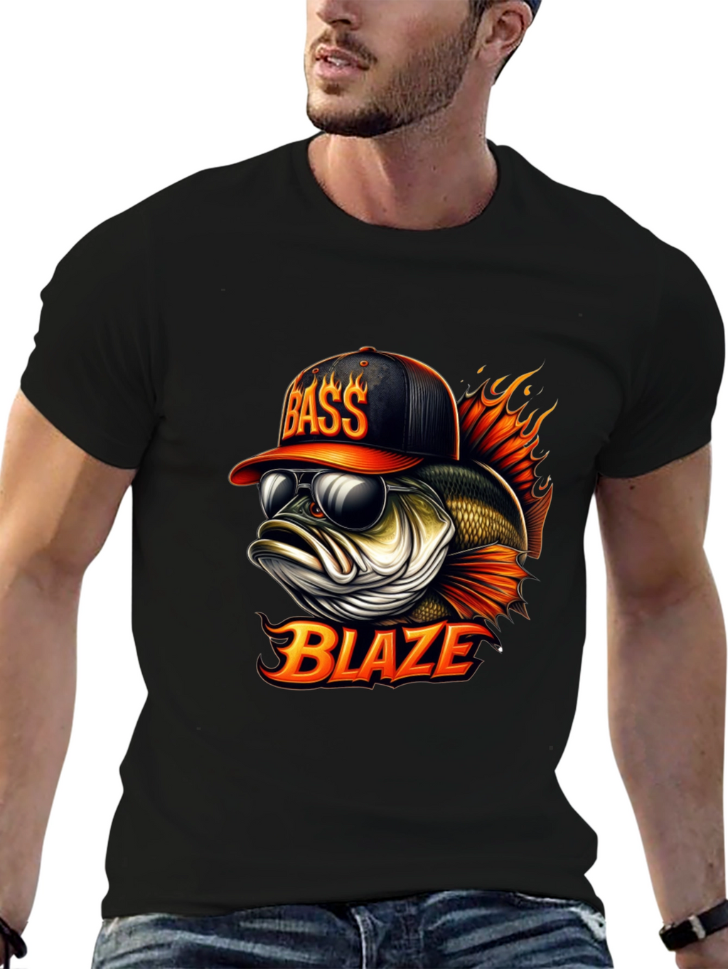 Bass Blaze Graphic T-Shirt