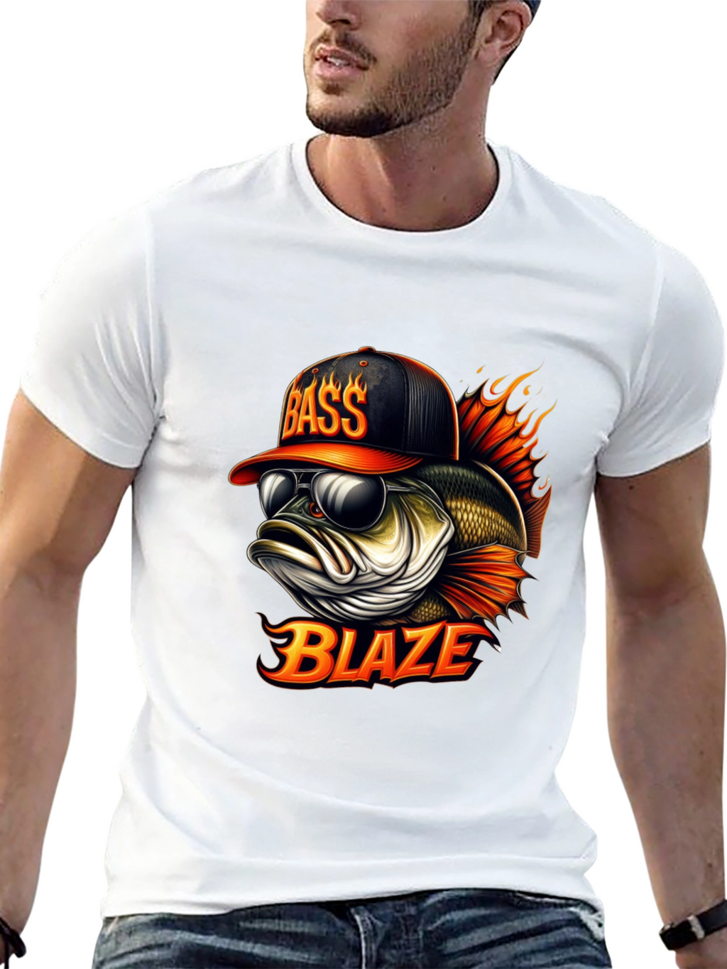 Bass Blaze Graphic T-Shirt