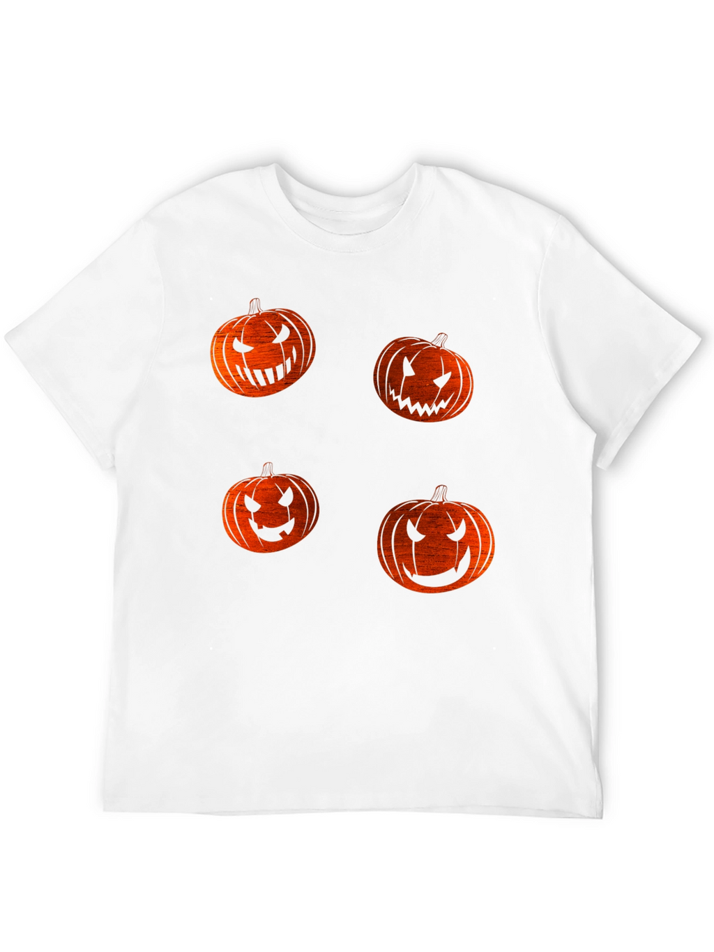 Halloween Pumpkin Face T-Shirt - Spooky Season