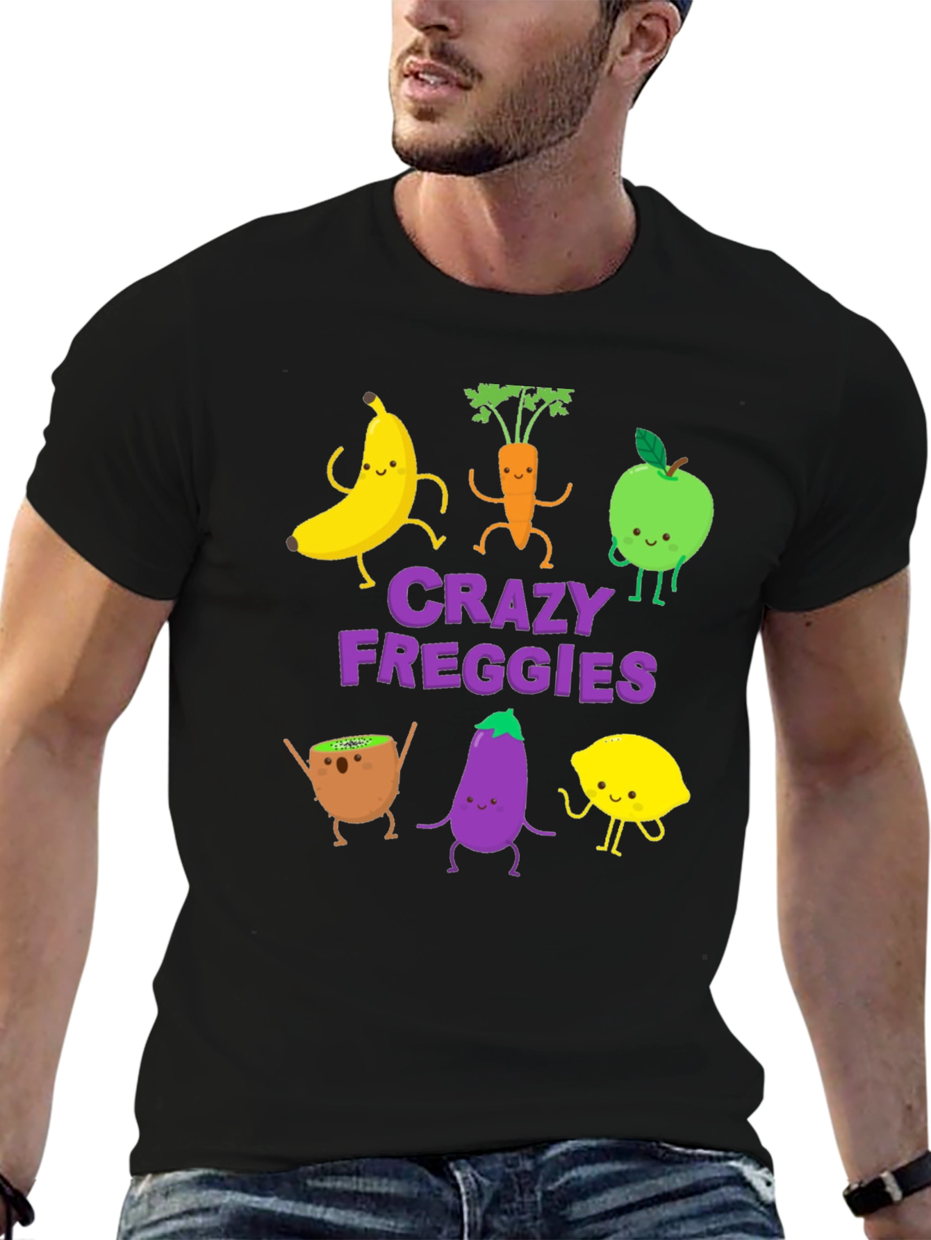 Crazy Freggies Graphic T-Shirt