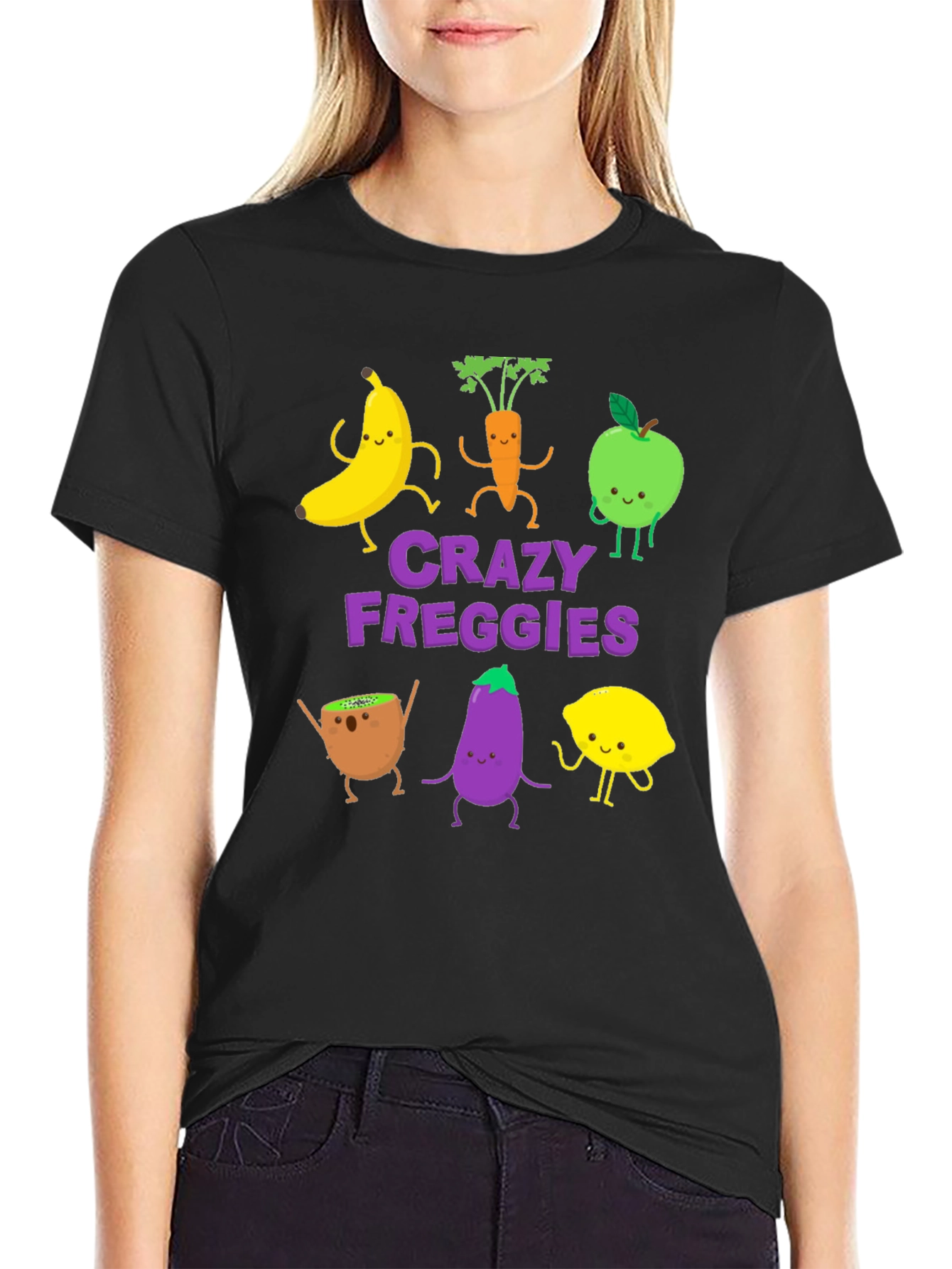 Crazy Freggies Graphic T-Shirt