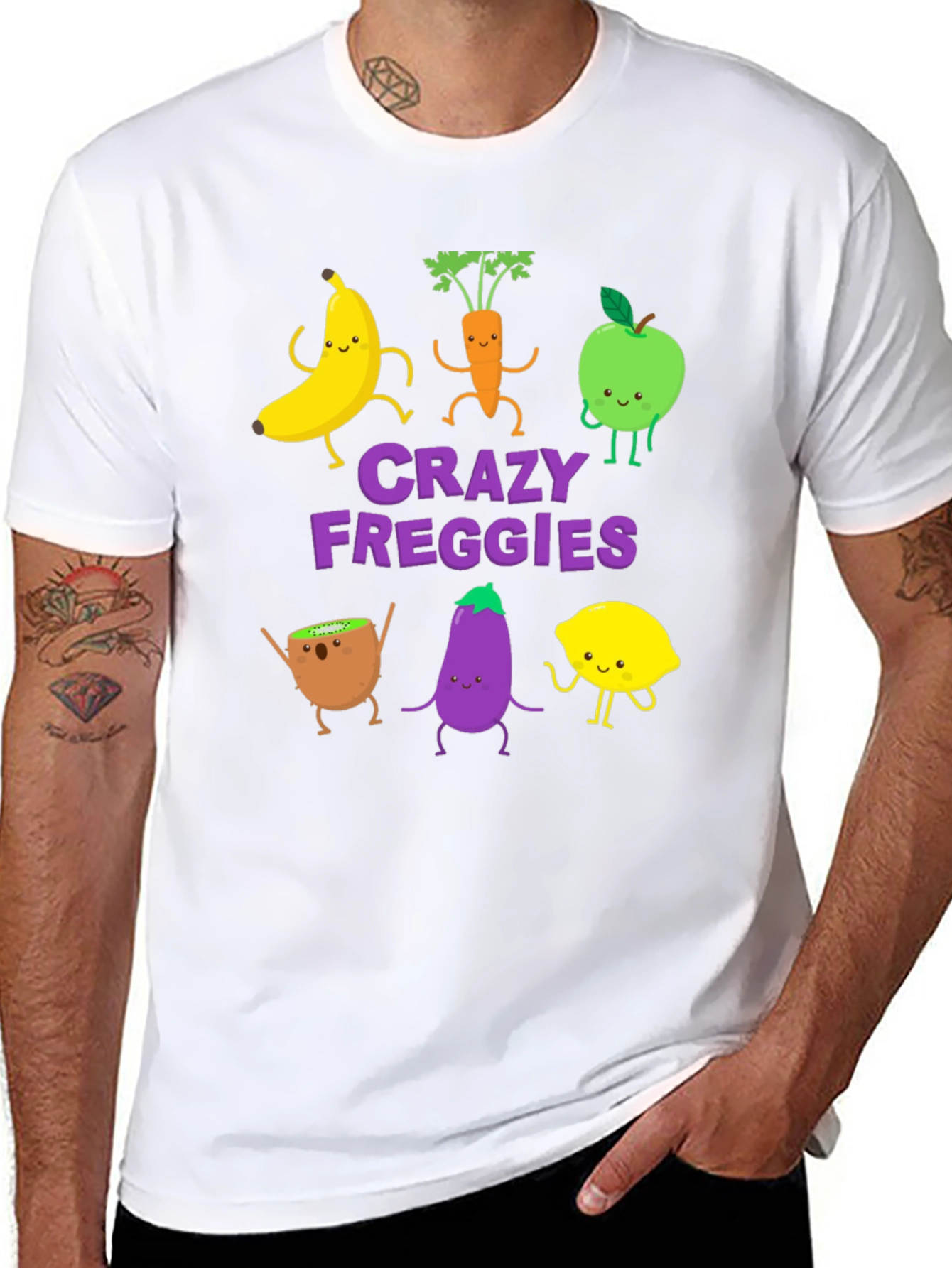 Crazy Freggies Graphic T-Shirt