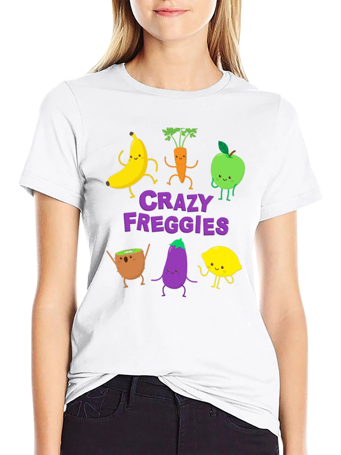 Crazy Freggies Graphic T-Shirt