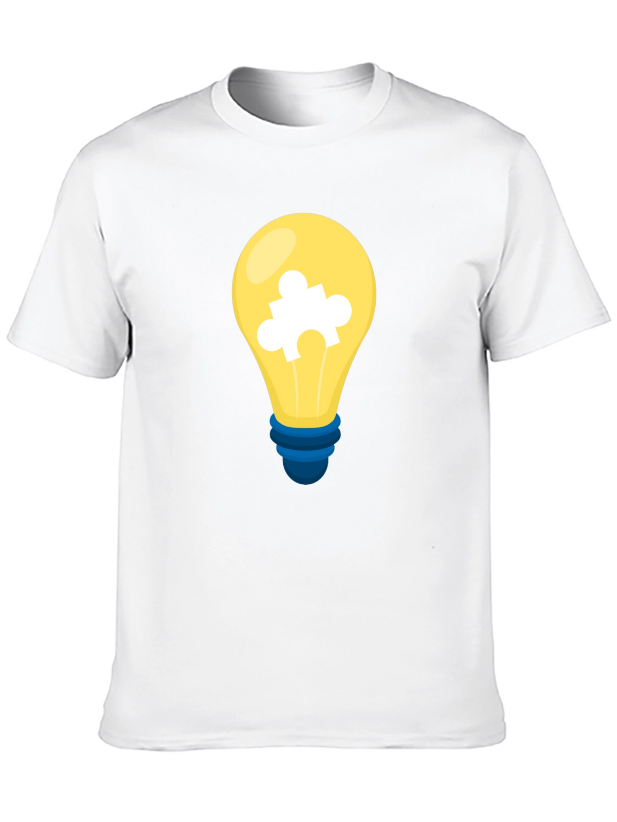 Puzzle Bulb Graphic Tee