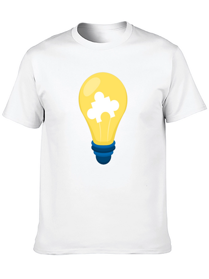 Puzzle Bulb Graphic Tee