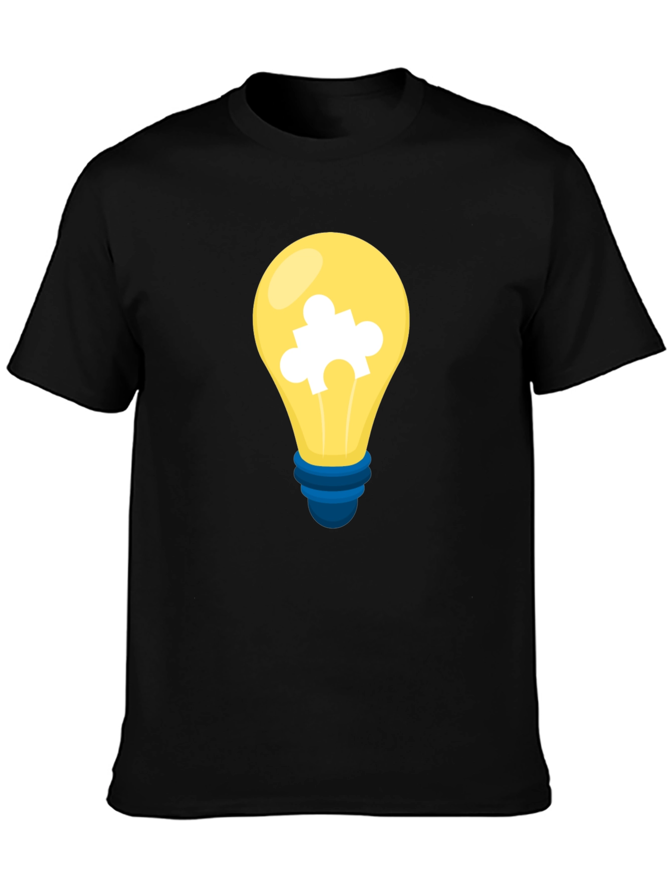 Puzzle Bulb Graphic Tee
