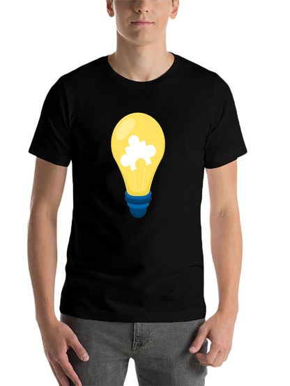 Puzzle Bulb Graphic Tee