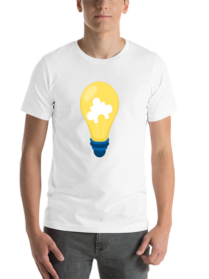 Puzzle Bulb Graphic Tee