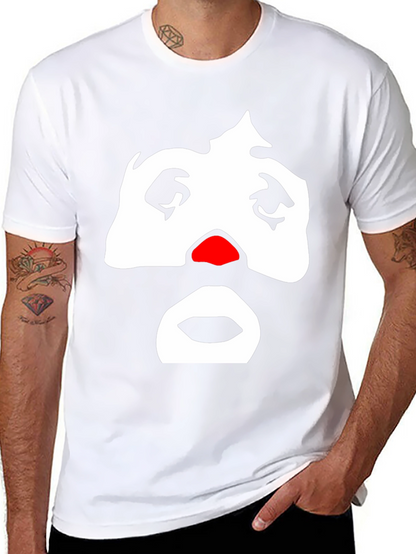 Sad Clown Graphic Tee - Mens Black T-Shirt