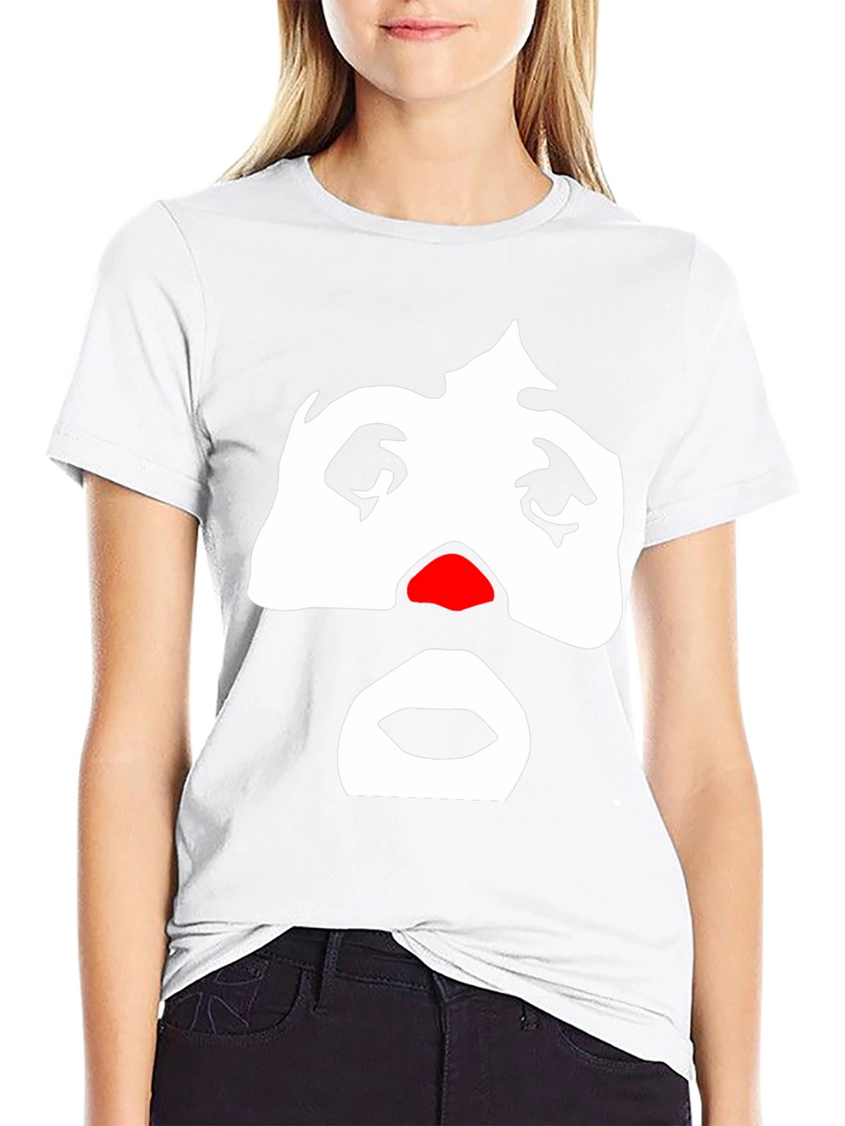 Sad Clown Graphic Tee - Mens Black T-Shirt