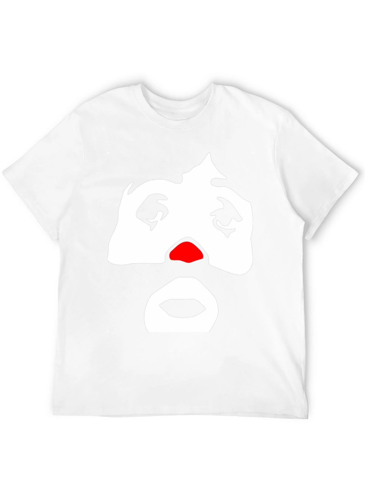 Sad Clown Graphic Tee - Mens Black T-Shirt