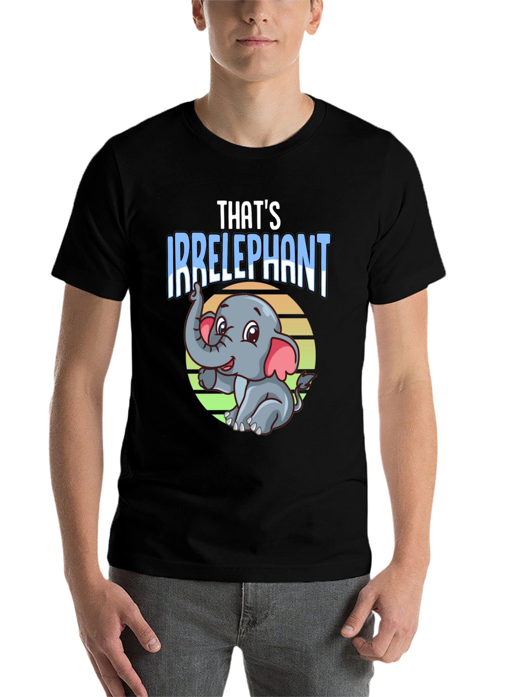Irrelephant T-Shirt - Funny Elephant Graphic Tee