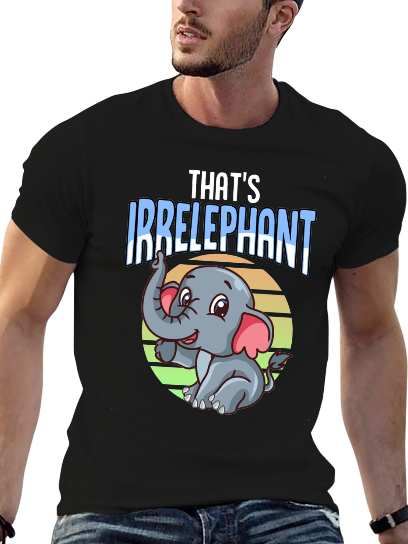 Irrelephant T-Shirt - Funny Elephant Graphic Tee