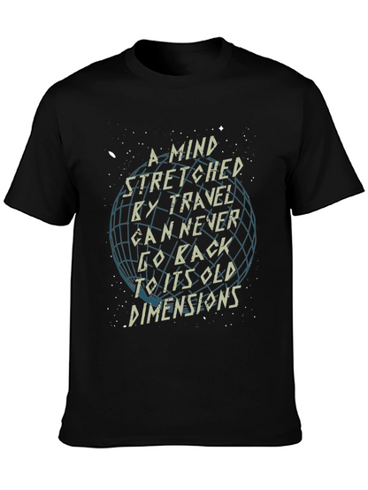 Travel Quote Graphic T-Shirt - Mind Stretched
