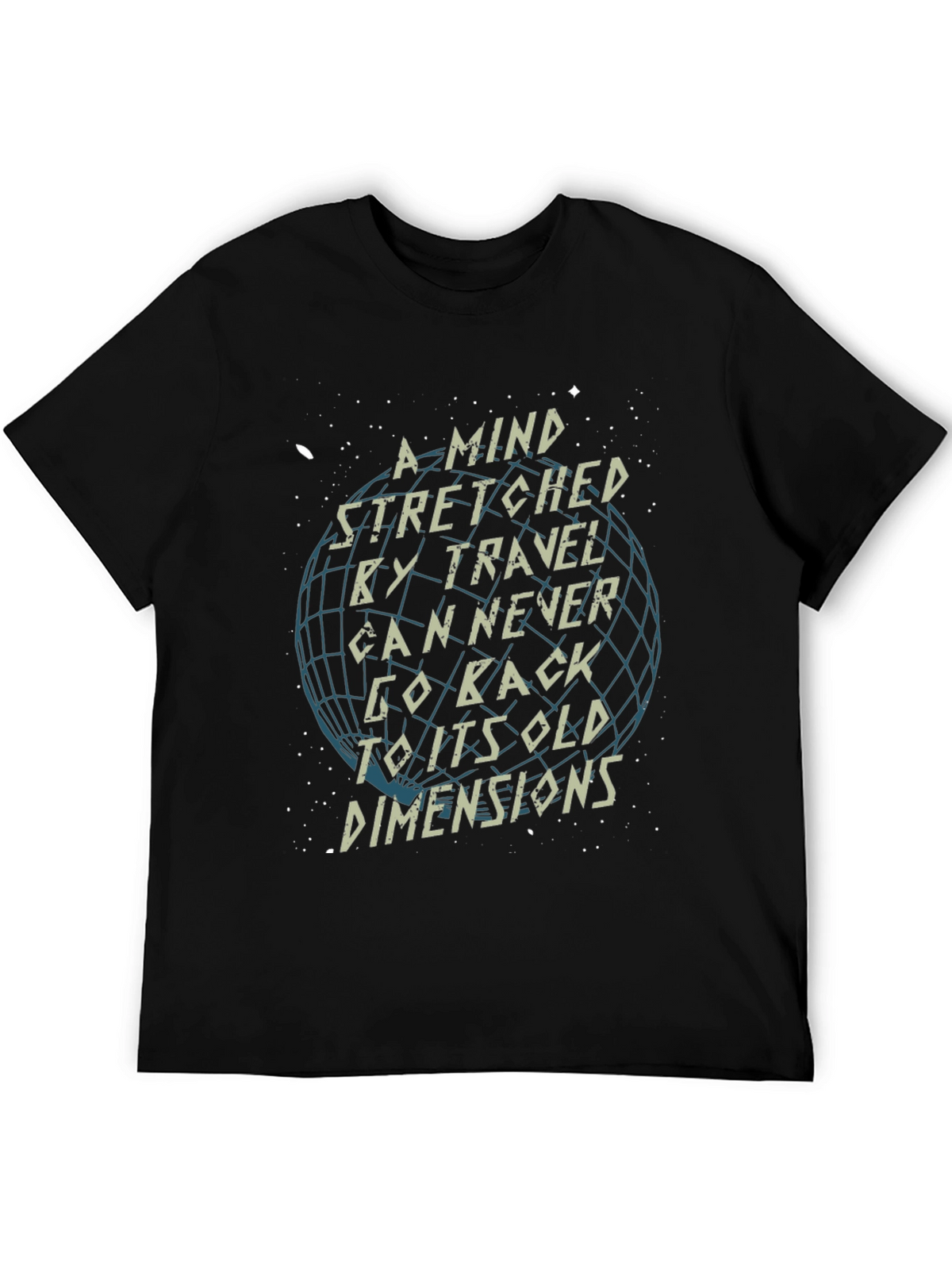 Travel Quote Graphic T-Shirt - Mind Stretched