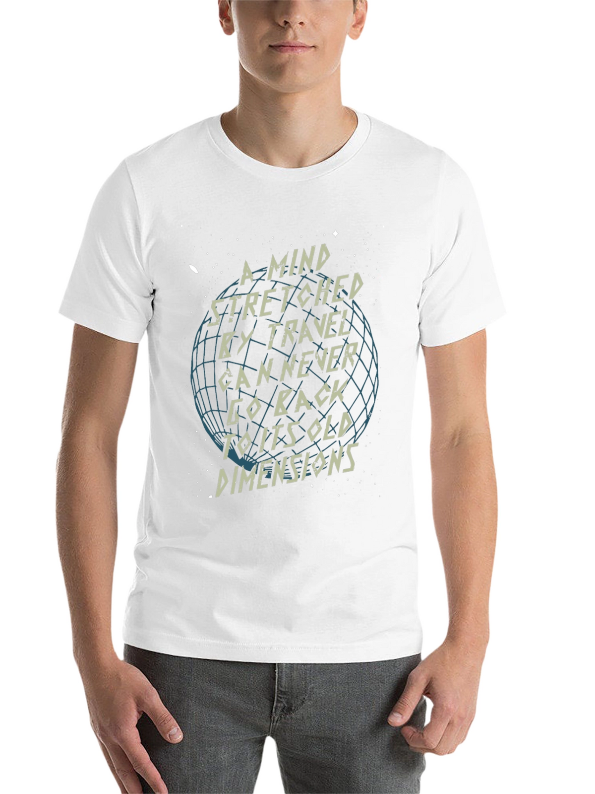Travel Quote Graphic T-Shirt - Mind Stretched