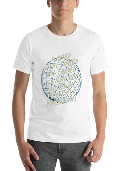 Travel Quote Graphic T-Shirt - Mind Stretched