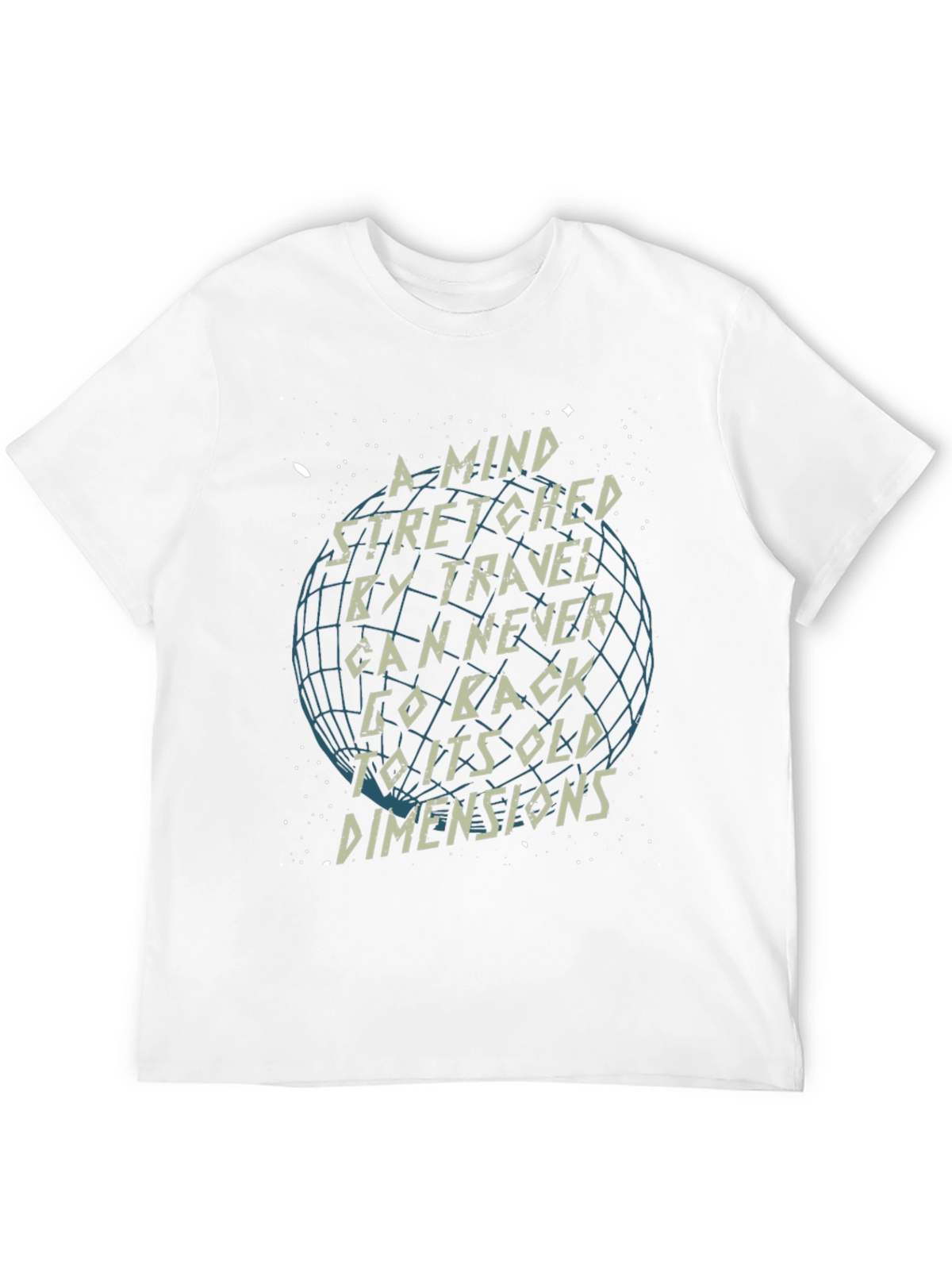 Travel Quote Graphic T-Shirt - Mind Stretched