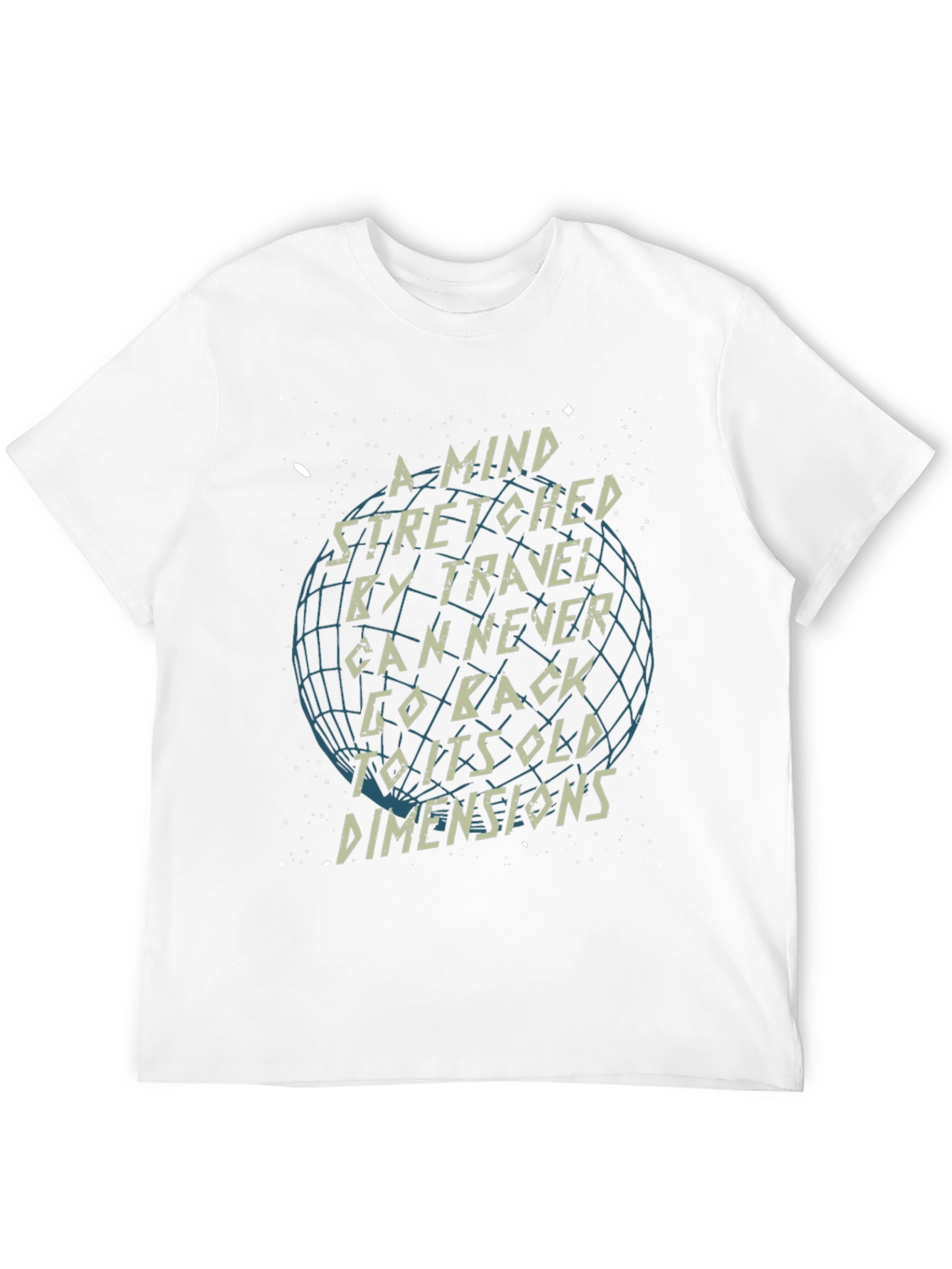 Travel Quote Graphic T-Shirt - Mind Stretched