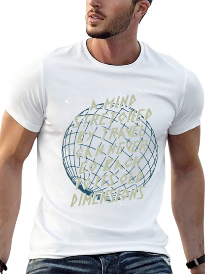 Travel Quote Graphic T-Shirt - Mind Stretched