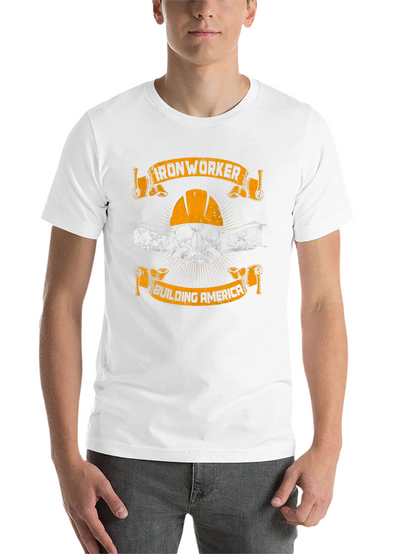 Ironworker Skull Graphic T-Shirt - Building America