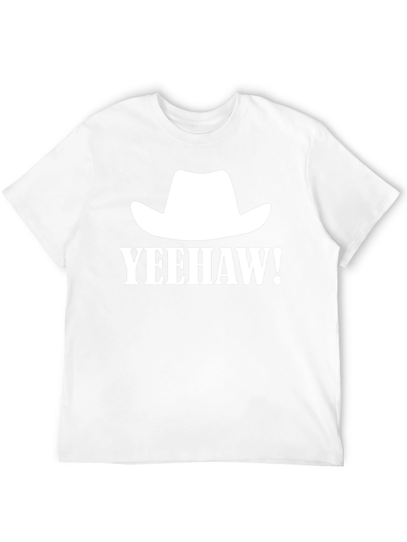 Yeehaw Cowboy Hat Graphic Tee - Western Style