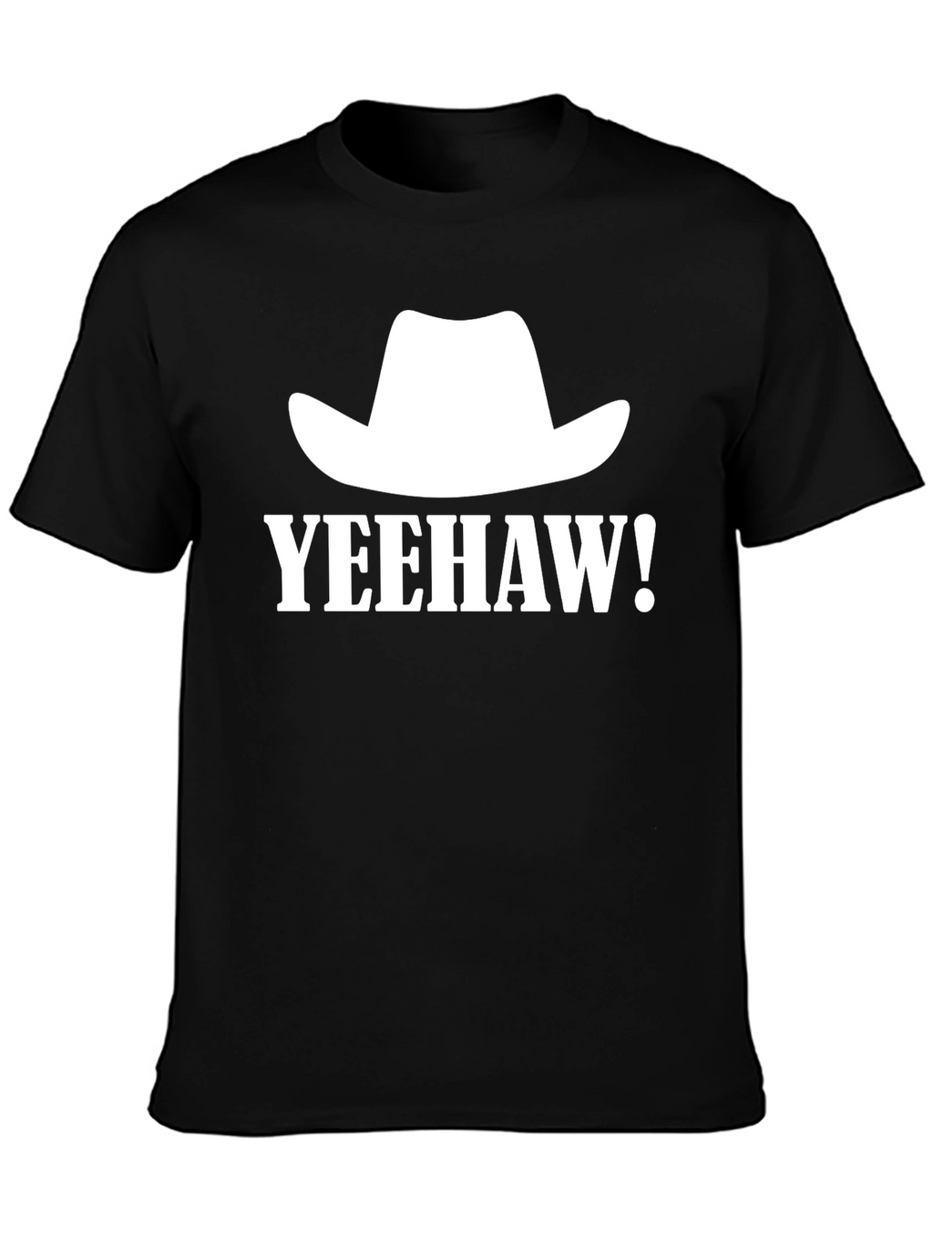 Yeehaw Cowboy Hat Graphic Tee - Western Style
