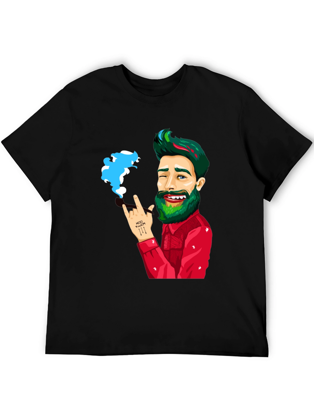 Cartoon Graphic Tee - Rock On!