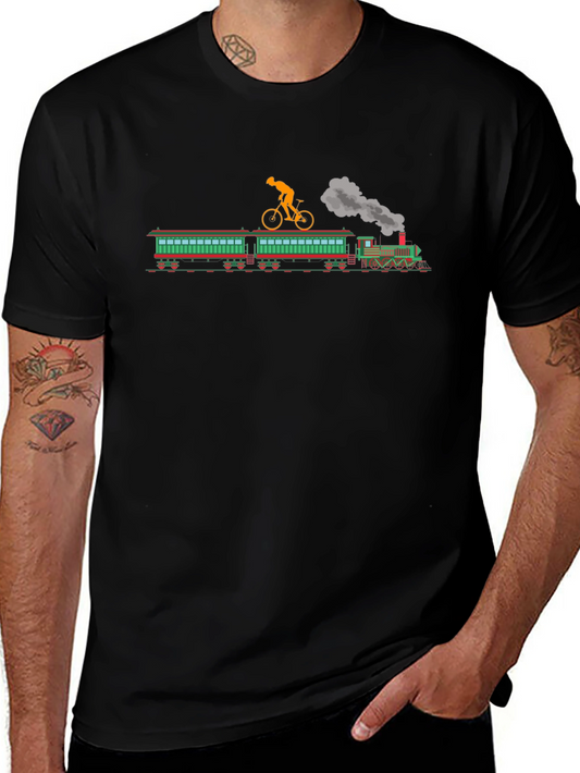 Train Bike Ride T-Shirt