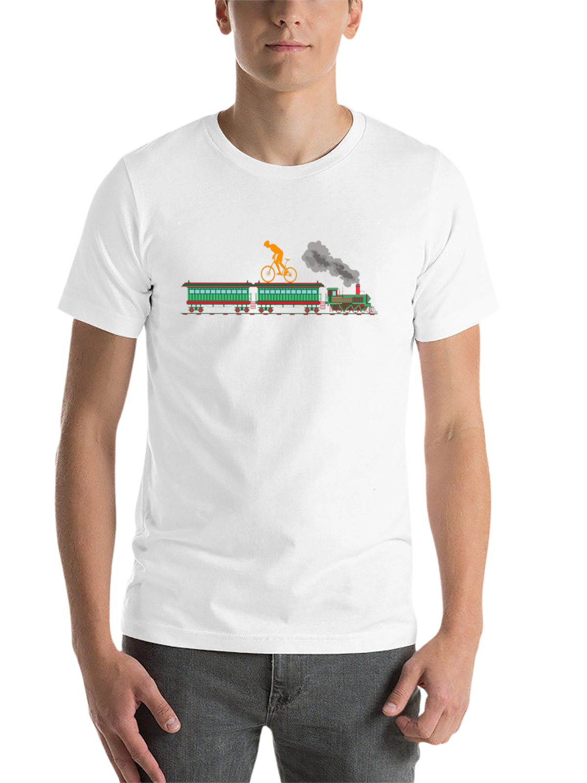 Train Bike Ride T-Shirt
