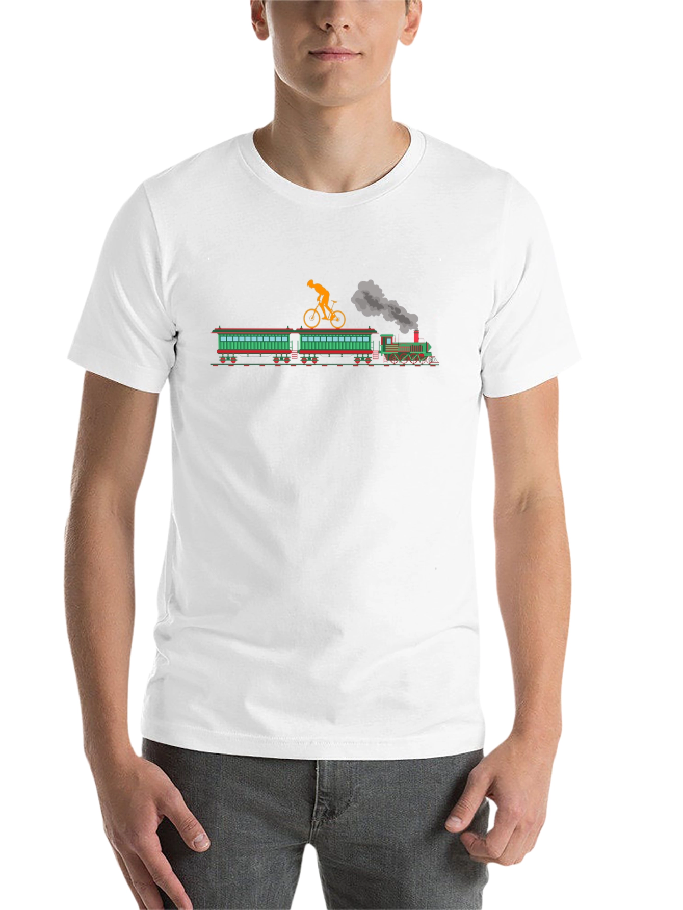 Train Bike Ride T-Shirt