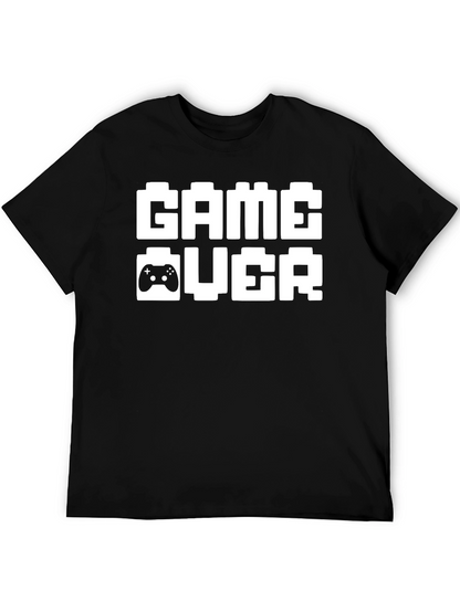 Game Over Graphic Tee - Gamer T-Shirt