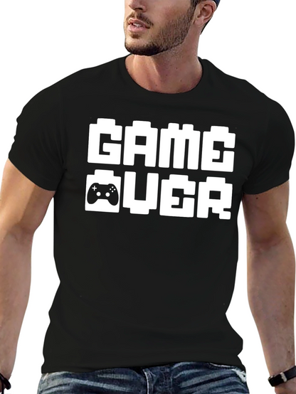 Game Over Graphic Tee - Gamer T-Shirt