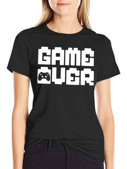 Game Over Graphic Tee - Gamer T-Shirt