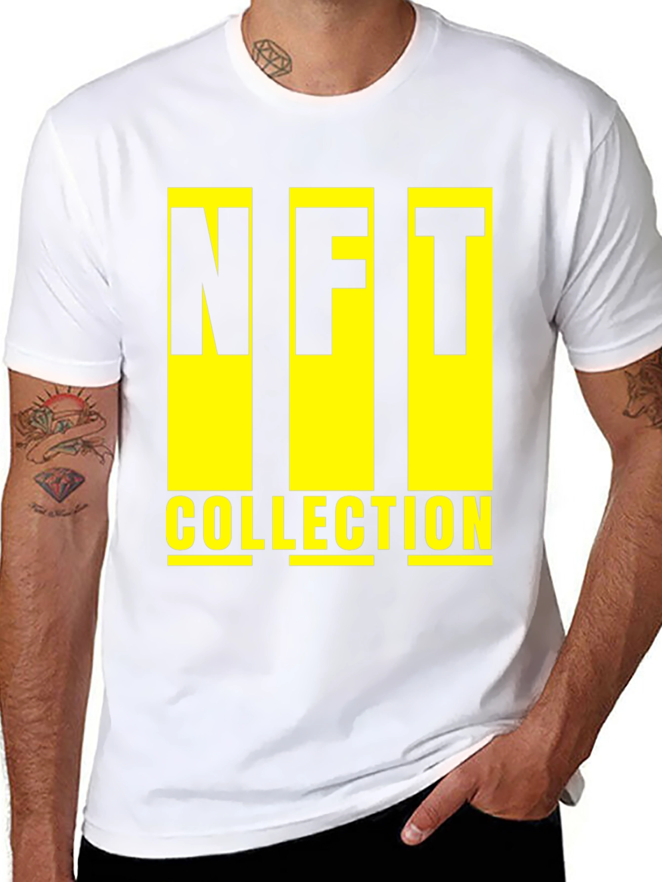 NFT Collection Graphic Tee - Modern Style