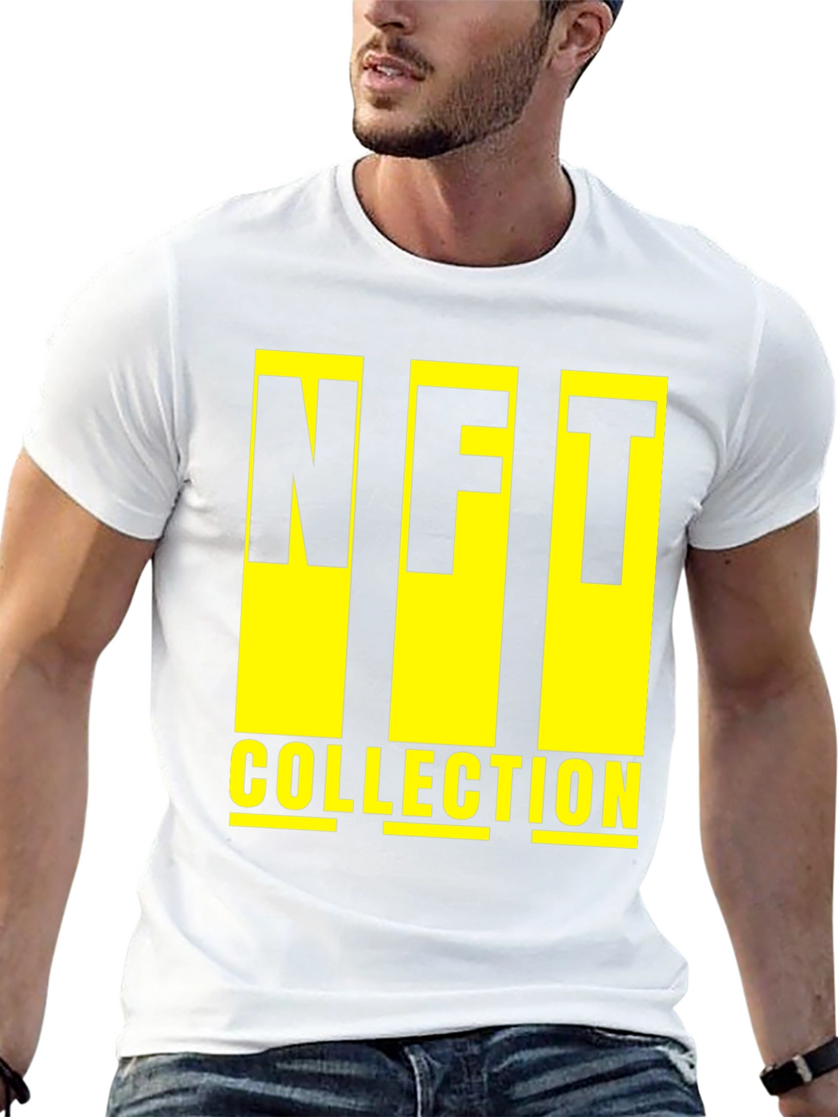 NFT Collection Graphic Tee - Modern Style
