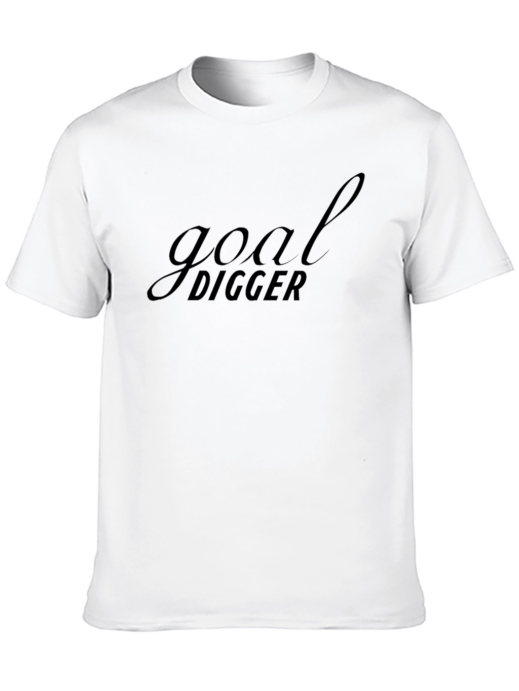 Goal Digger Black Graphic Tee