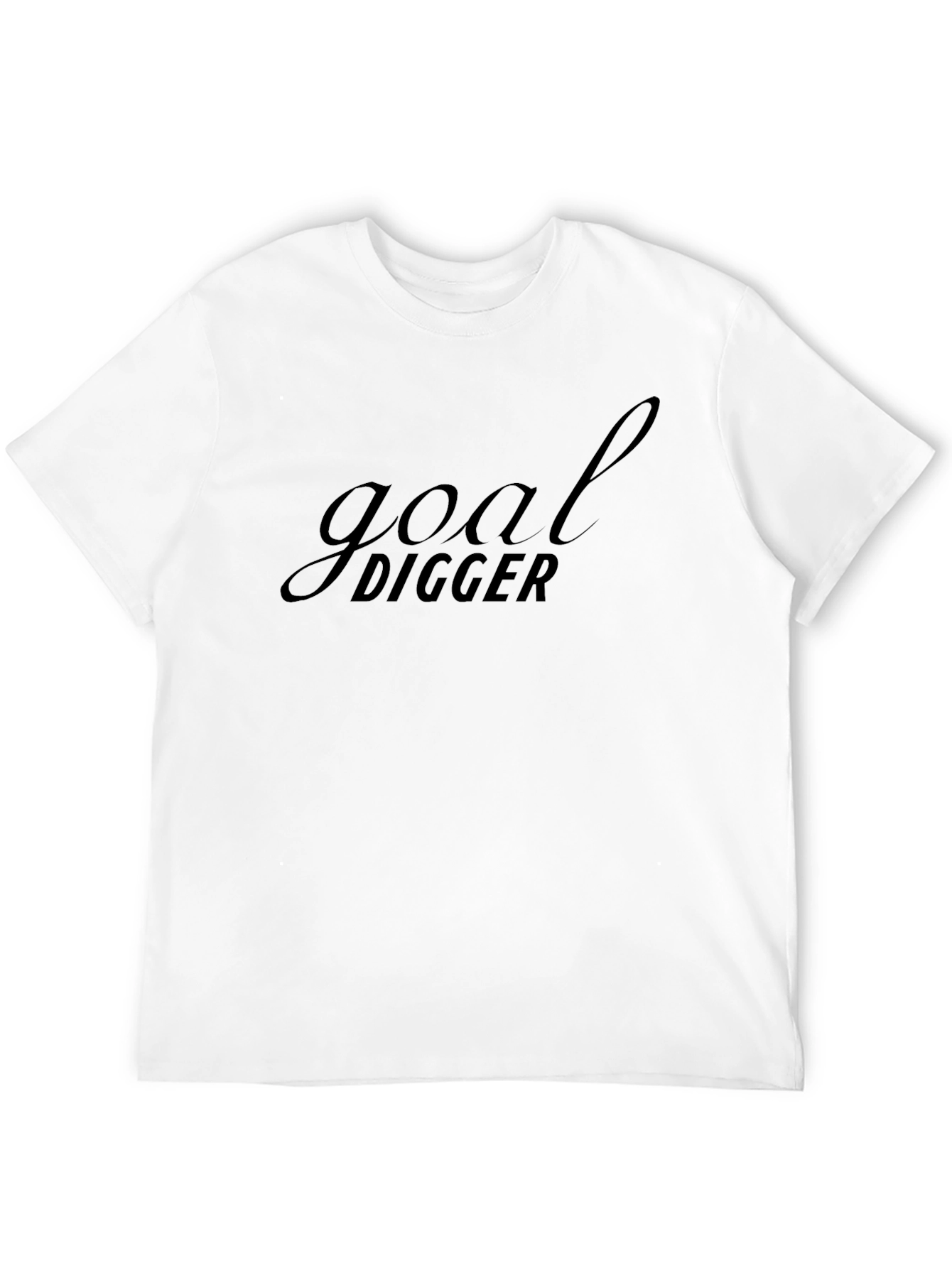 Goal Digger Black Graphic Tee