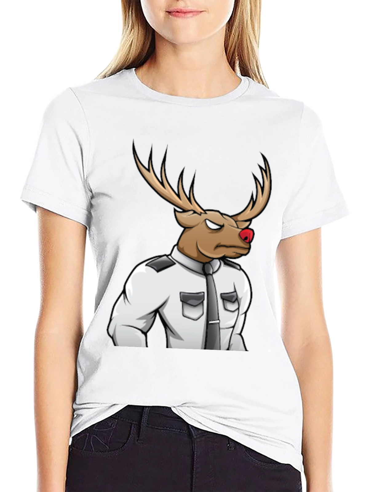 Rudolph Security Black T-Shirt