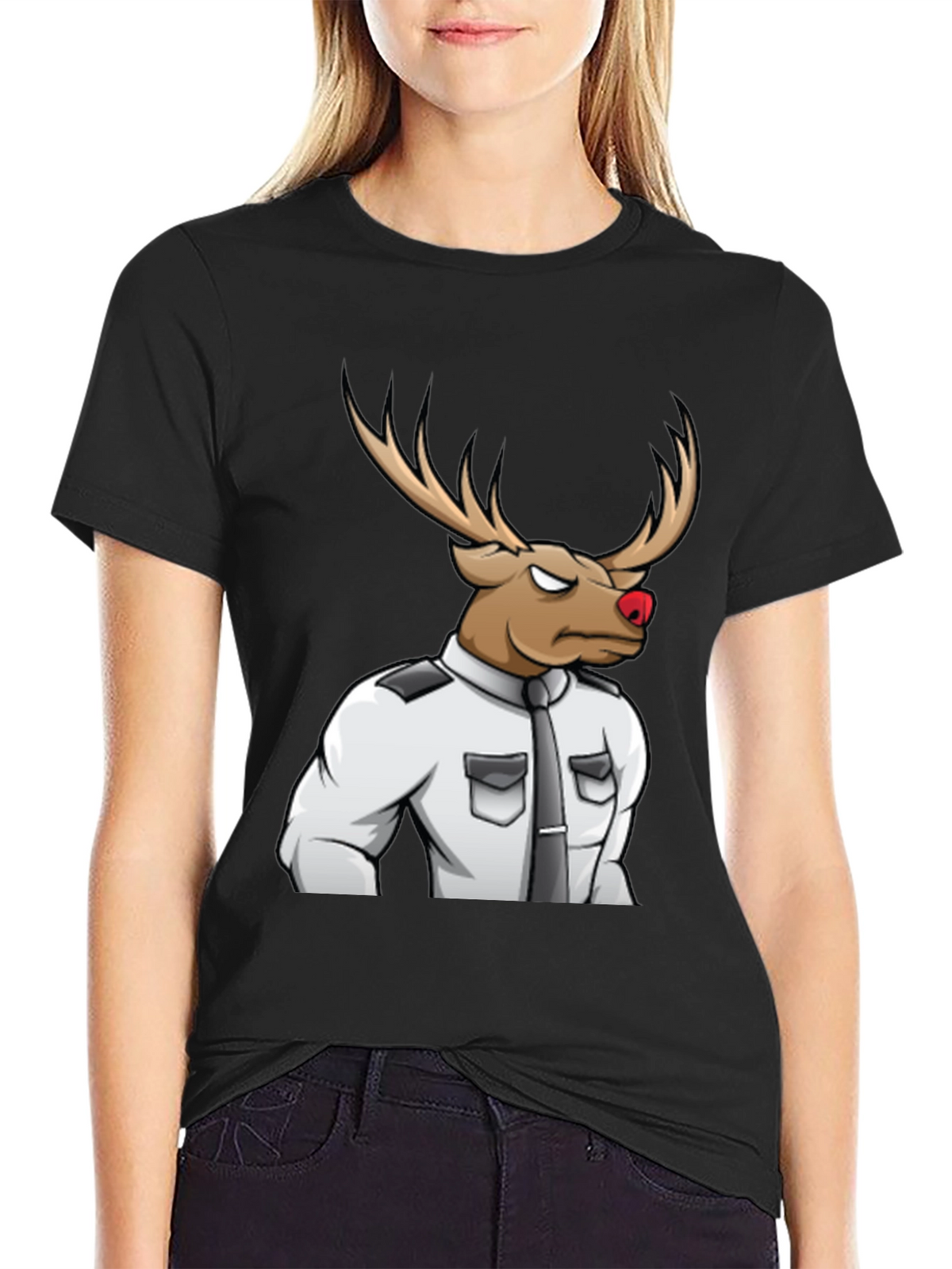 Rudolph Security Black T-Shirt