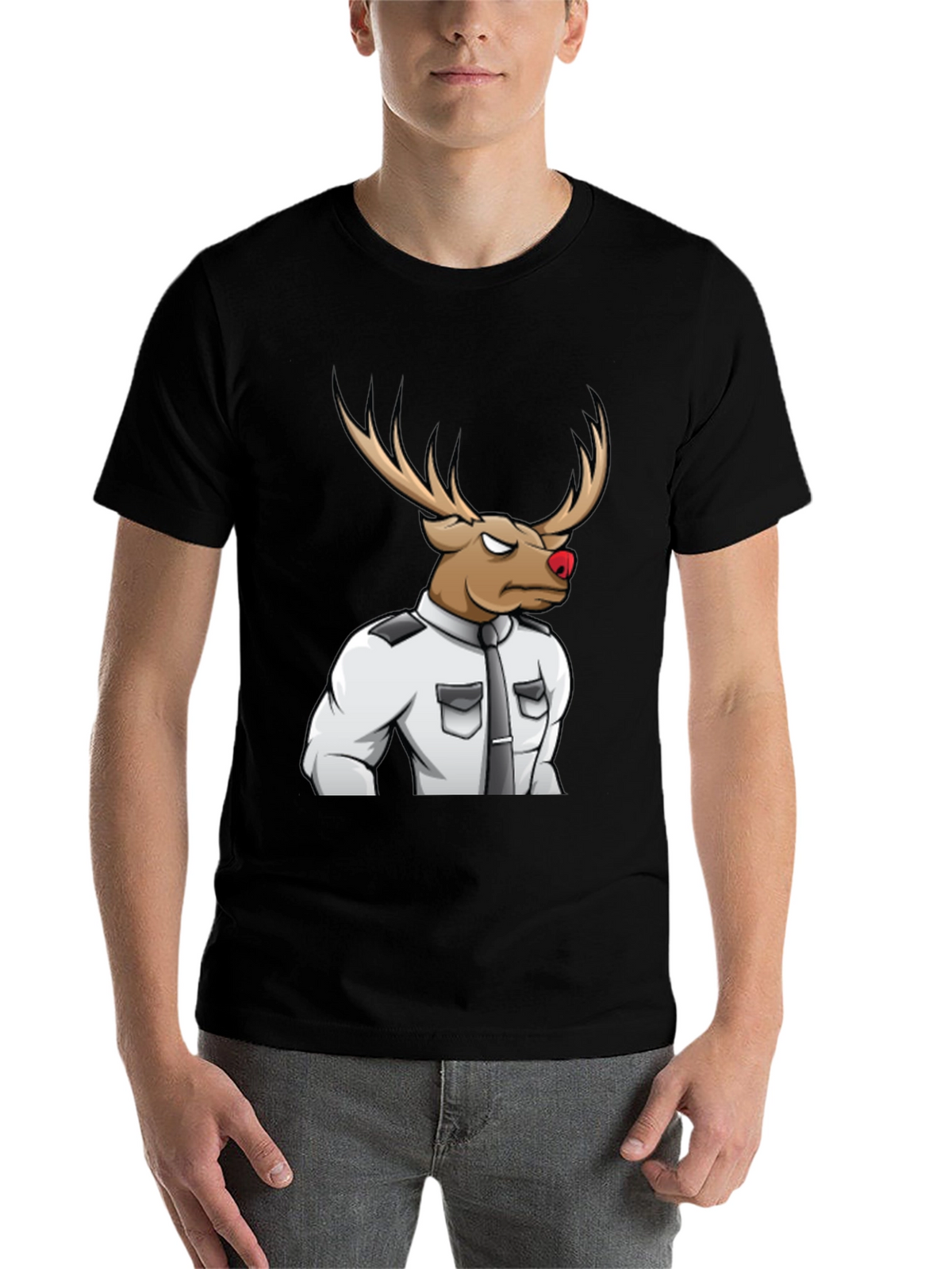 Rudolph Security Black T-Shirt