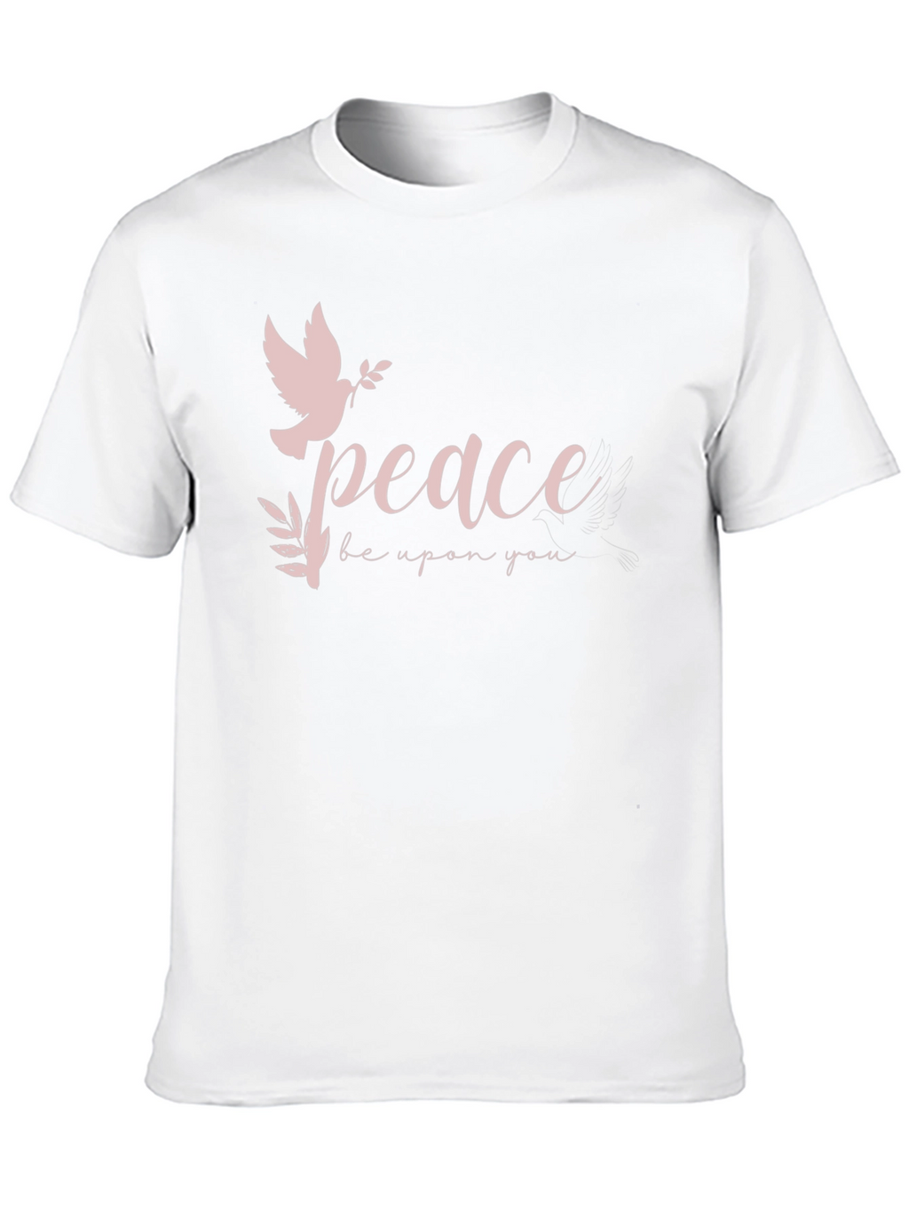 Peace Dove Graphic Black T-Shirt