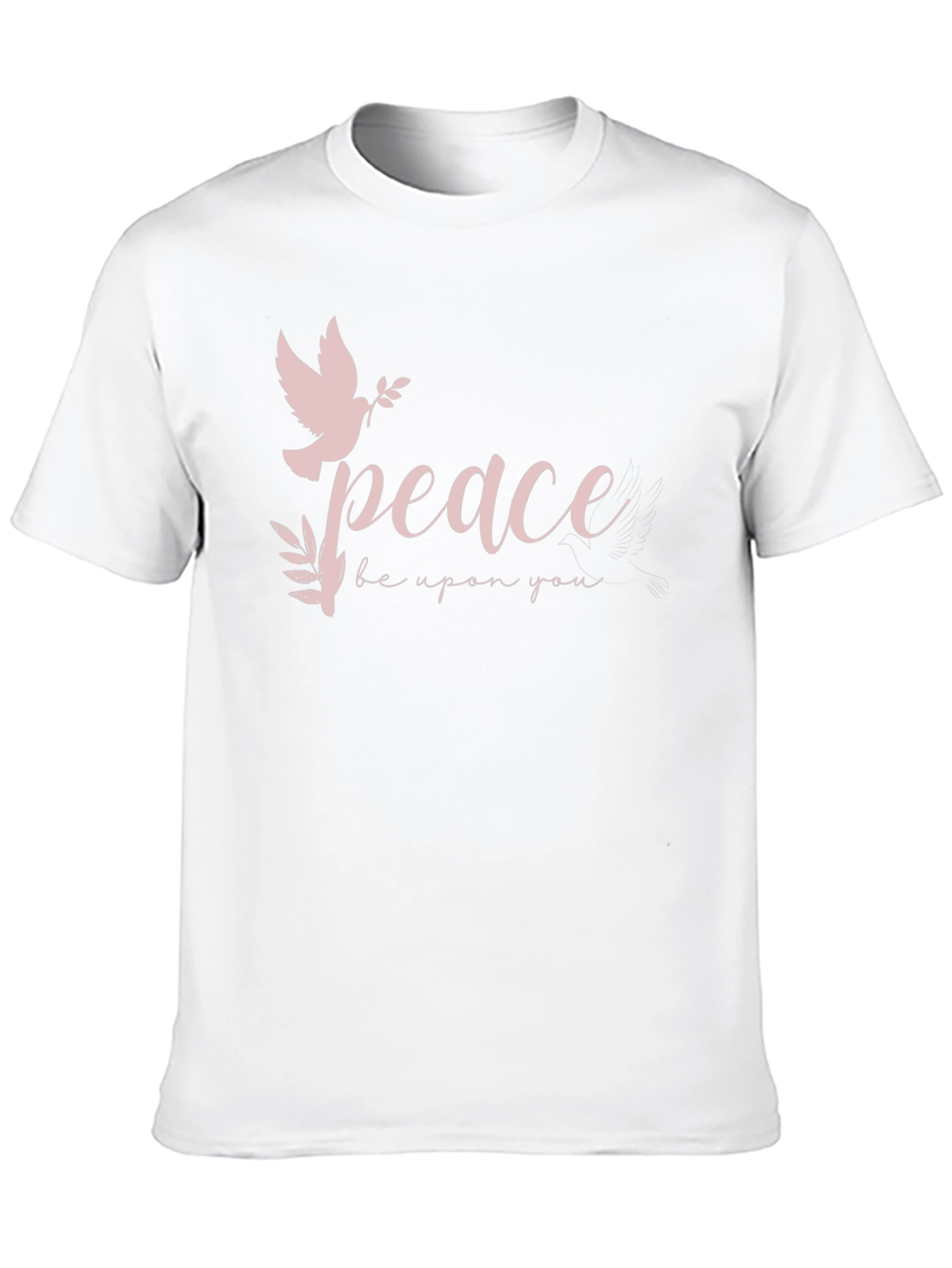Peace Dove Graphic Black T-Shirt