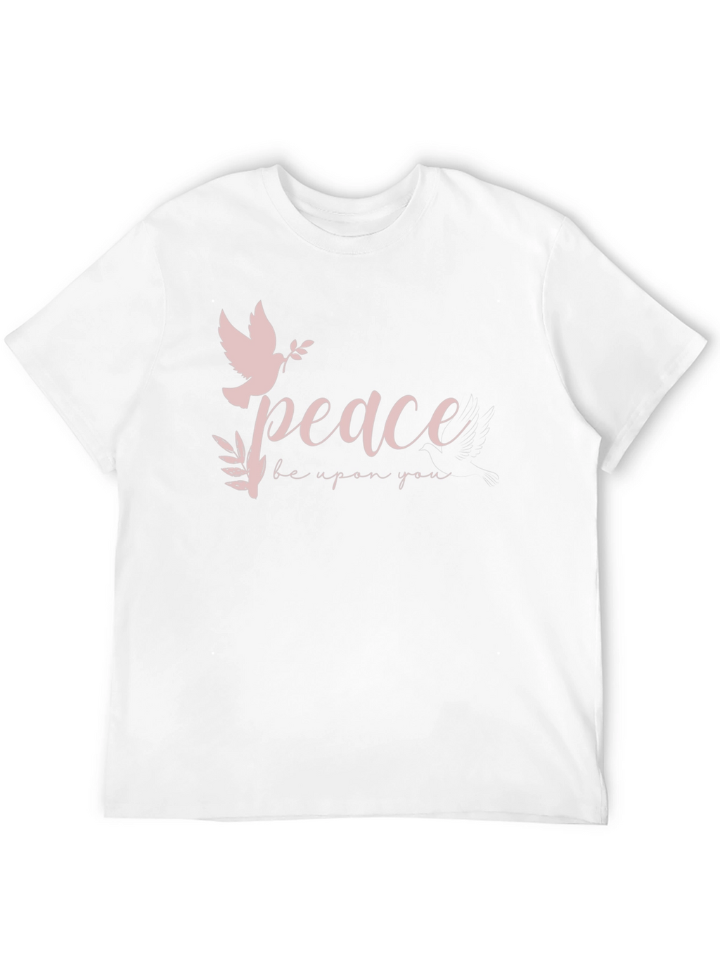 Peace Dove Graphic Black T-Shirt